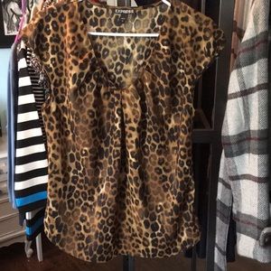 Express Animal Print Blouse